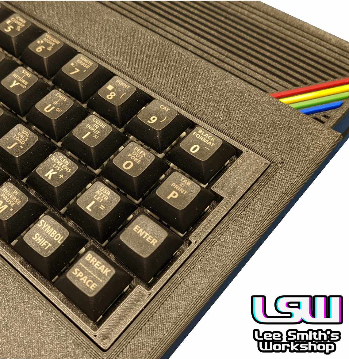 The Mechtrum - Mechanical Keyboard Zx Spectrum case 